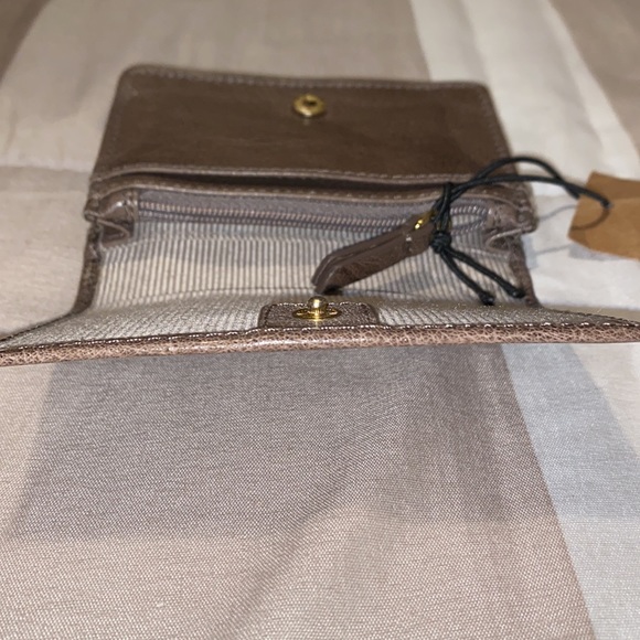 🤎NWT Margot New York Small Wallet/Card Case w/Zippered Coin Pocket - Picture 8 of 9